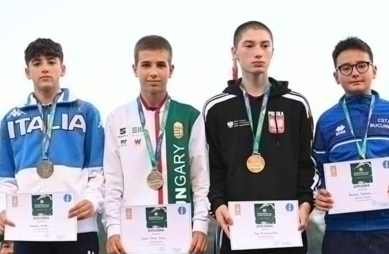 Brąz Jan Białożyński ME U14